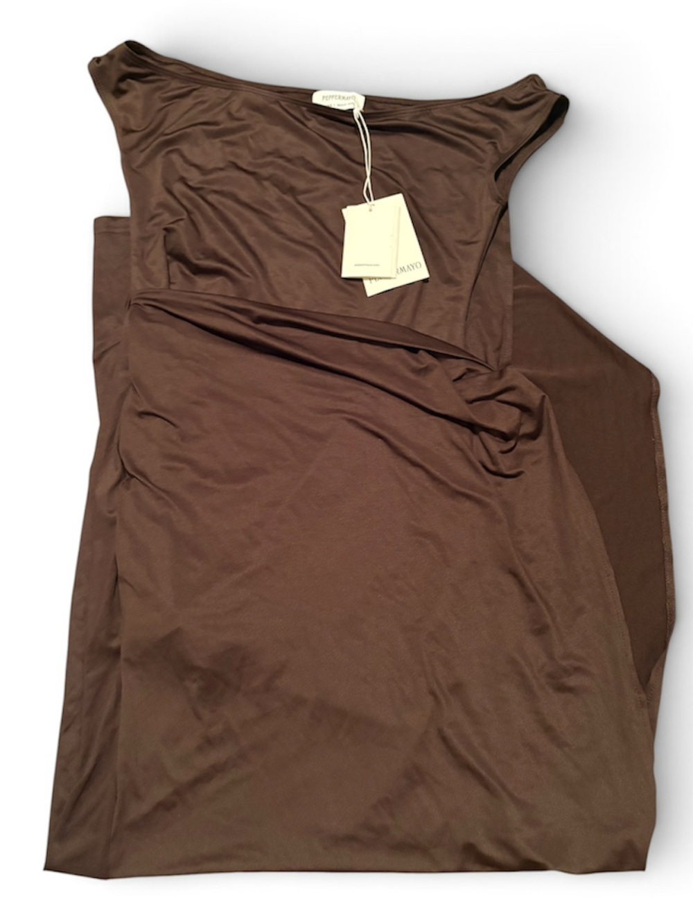 Peppermayo Brown Amerie Maxi Dress